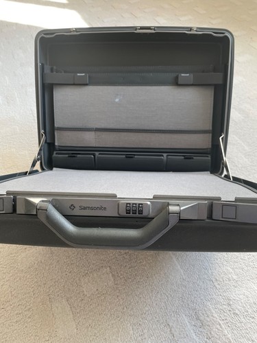 Vintage grey samsonite hard - vintage,