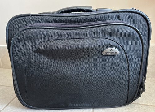 Samsonite black canvas - , bag