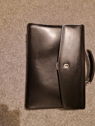 Samsonite leather briefcase - samsonite,
