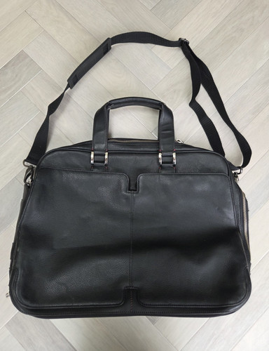 Samsonite black leather - black, laptop