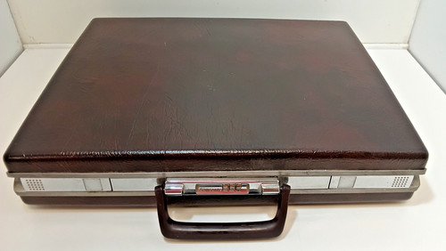 Samsonite brown hard - brown, shell