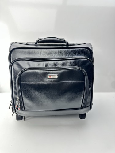 Black wheeled laptop - wheeled,